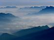 French Alps, From Col Du Midi, In Early Morning, France by Chris Mellor Limited Edition Print