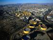 Aerial Of Buildings And Tanks In Oil Refinery, Vallejo, Usa by Jim Wark Limited Edition Print