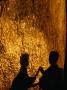 Pilgrim Fixes Gold Leaf To Surface Of Balancing Boulder, Kyaiktiyo, Myanmar (Burma) by Corey Wise Limited Edition Print