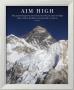 Aim High - Mt Everest Summit by Adventureart Limited Edition Pricing Art Print