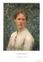 A Girl's Head by Sir George Clausen Limited Edition Print