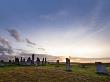 Sunset At Callanish Stone Circle On The Hebridean Island Of Lewis, Outer Hebrides, Scotland, United by Lizzie Shepherd Limited Edition Print