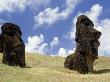 The Moari Of Rano Raraku, Easter Island by Glen Davison Limited Edition Print