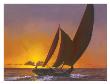 Sails In The Sunset by Diane Romanello Limited Edition Pricing Art Print