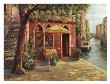 Cafe With Stairway,Venice by Haixia Liu Limited Edition Print