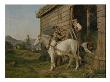 Carrying Hay, 1860 (Oil On Canvas) by Anders Askevold Limited Edition Pricing Art Print