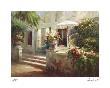 Sunlit Terrace by Roberto Lombardi Limited Edition Print