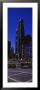 Fountain In Front Of Buildings, Columbus Circle, Manhattan, New York City, New York, Usa by Panoramic Images Limited Edition Pricing Art Print