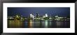 Buildings At The Waterfront Lit Up At Night, Ohio River, Cincinnati, Ohio, Usa by Panoramic Images Limited Edition Print