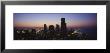 Aerial View Of Chicago At Dusk, Illinois, Usa by Panoramic Images Limited Edition Pricing Art Print