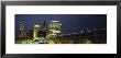 Detroit Avenue Bridge Lit Up At Night, Cleveland, Ohio, Usa by Panoramic Images Limited Edition Print