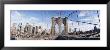 Railings Of Brooklyn Bridge, Manhattan, New York City, New York, Usa, by Panoramic Images Limited Edition Pricing Art Print