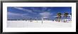 Volleyball Nets On The Beach, Siesta Beach, Siesta Key, Florida, Usa by Panoramic Images Limited Edition Print