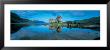 Reflection Of A Castle In Water, Eilean Donan Castle, Loch Duich, Highlands, Scotland by Panoramic Images Limited Edition Print