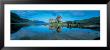 Reflection Of A Castle In Water, Eilean Donan Castle, Loch Duich, Highlands, Scotland by Panoramic Images Limited Edition Print