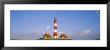 Lighthouse On A Landscape, Westerhever Lighthouse, Schleswig-Holstein, Germany by Panoramic Images Limited Edition Pricing Art Print