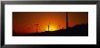 Wind Turbines At Dusk, Palm Springs, California, Usa by Panoramic Images Limited Edition Print