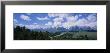 Clouded Sky Over Snow Covered Mountains, Grand Teton, Grand Teton National Park, Wyoming, Usa by Panoramic Images Limited Edition Print