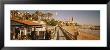 Tourists In A Cafe, Tapas Cafe, Sitges Beach, Catalonia, Spain by Panoramic Images Limited Edition Pricing Art Print
