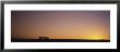 Silhouette Of A Truck Moving On A Highway, Interstate 5, California, Usa by Panoramic Images Limited Edition Pricing Art Print