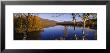 Reflection Of Trees And Mountains In A River, Vistas River, Nikkaluokta, Lapland, Sweden by Panoramic Images Limited Edition Print