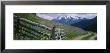 Wooden Fence In A Field, Tirol, Austria by Panoramic Images Limited Edition Print