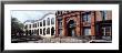 Railing In Front Of A Building, Savannah Cotton Exchange, Savannah, Georgia, Usa by Panoramic Images Limited Edition Pricing Art Print
