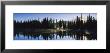 Reflection Of Pine Trees In A Lake, Sparks Lake, Deschutes County, Oregon, Usa by Panoramic Images Limited Edition Print