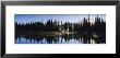 Reflection Of Pine Trees In A Lake, Sparks Lake, Deschutes County, Oregon, Usa by Panoramic Images Limited Edition Print