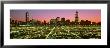 City At Night, Chicago, Illinois, Usa by Panoramic Images Limited Edition Pricing Art Print