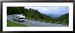 Trucks On The Country Road, Clingman's Dome, Great Smoky Mountains National Park, Tennessee, Usa by Panoramic Images Limited Edition Print