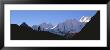 Manaslu Trek, Panoramic View Of Snow Covered Mountains, Nepal by Panoramic Images Limited Edition Pricing Art Print
