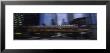 Electric Train Crossing A Bridge, Chicago, Illinois, Usa by Panoramic Images Limited Edition Print