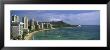 Diamond Head, Waikiki Beach, Oahu, Hawaii, Usa by Panoramic Images Limited Edition Print