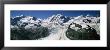 Snow Covered Mountain Range With A Glacier, Matterhorn, Switzerland by Panoramic Images Limited Edition Print