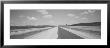 Black And White, Highway Passing Through A Landscape by Panoramic Images Limited Edition Print