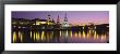 Reflection Of Buildings On Water At Night, Dresden, Germany by Panoramic Images Limited Edition Print