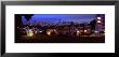 Buildings Lit Up Dusk, Alamo Square, San Francisco, California, Usa by Panoramic Images Limited Edition Pricing Art Print