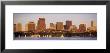 View Of City Skyline By The Shore, Boston, Massachusetts, Usa by Panoramic Images Limited Edition Print