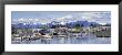View Of Boats Stationed On A Harbor, South Harbor, Petersburg, Alaska, Usa by Panoramic Images Limited Edition Print