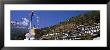 Low Angle View Of Terraced Housing On A Mountain, Namche Bazaar, Sagarmatha National Park, Nepal by Panoramic Images Limited Edition Print