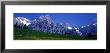 Field Of Wildflowers With Majestic Mountain Backdrop, Karwendel Mountains, Austria by Panoramic Images Limited Edition Print
