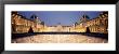 Light Illuminated In The Museum, Louvre Pyramid, Paris, France by Panoramic Images Limited Edition Print