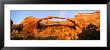 Sunrise, Landscape Arch Arches National Park, Utah, Usa by Panoramic Images Limited Edition Pricing Art Print