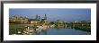 Boats Moored At A Harbor, Elbe River, Dresden, Germany by Panoramic Images Limited Edition Print