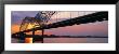 Sunset, Hernandez Desoto Bridge And Mississippi River, Memphis, Tennessee, Usa by Panoramic Images Limited Edition Pricing Art Print