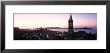 Night Skyline And Transamerica Building And Golden Gate Bridge, San Francisco, California, Usa by Panoramic Images Limited Edition Print