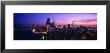 Night, Cityscape, Chicago, Illinois, Usa by Panoramic Images Limited Edition Pricing Art Print