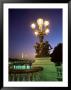 Eiffel Tower Illuminated At Dusk From Alexandre Iii Bridge, Paris, France by Gavin Hellier Limited Edition Print