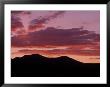 Silhouetted Mountains At Sunset, Park City, Ut by David Carriere Limited Edition Print
